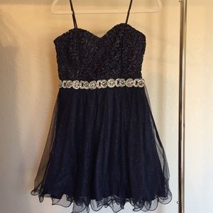 Blue formal dress